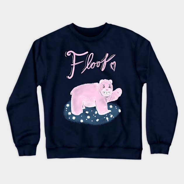 Floof <3 Crewneck Sweatshirt by smashythebear